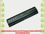Laptop/Notebook Battery for HP/Compaq Pavilion DV6928US - 12 cells 8800mAh Black