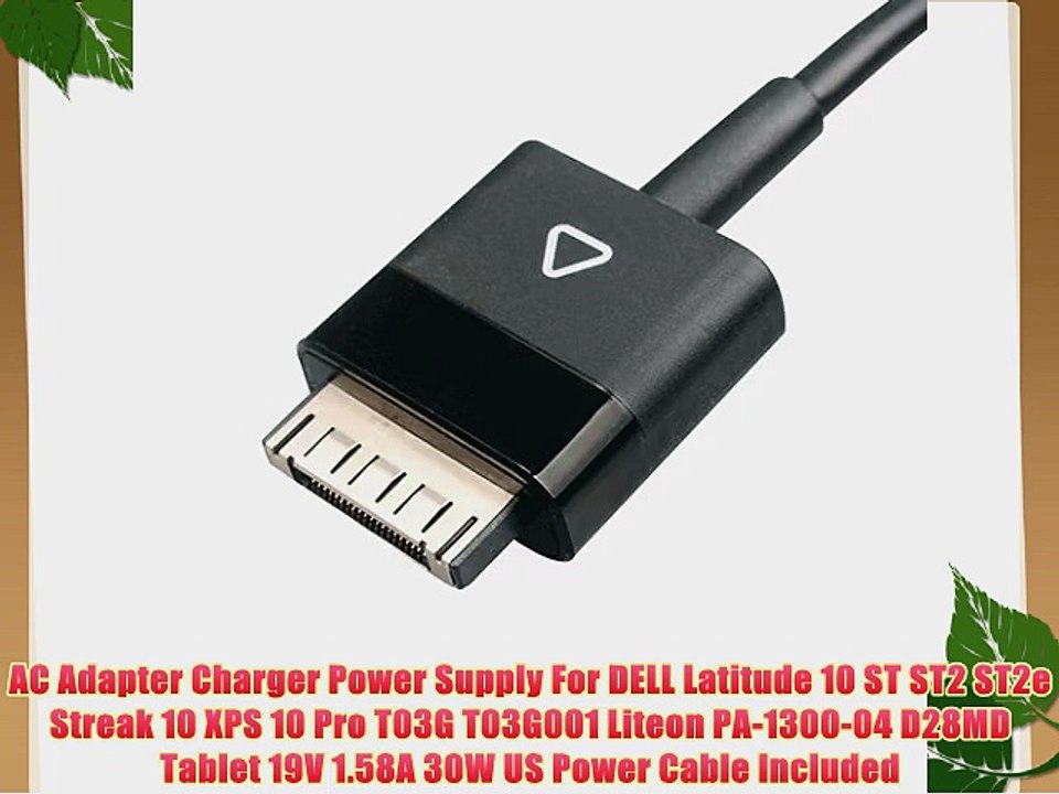 AC Adapter Charger Power Supply For DELL Latitude 10 ST ST2 ST2e Streak 10 XPS 10 Pro T03G