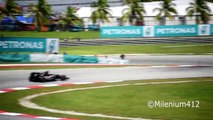 Formula 1 2015 Malaysian Grand Prix - Natural Engine Sound V6 - FP1 & FP2
