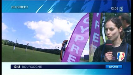 L'équipe de France de Parachutisme avant la Coupe de France à l'aérodrome de la Vèze