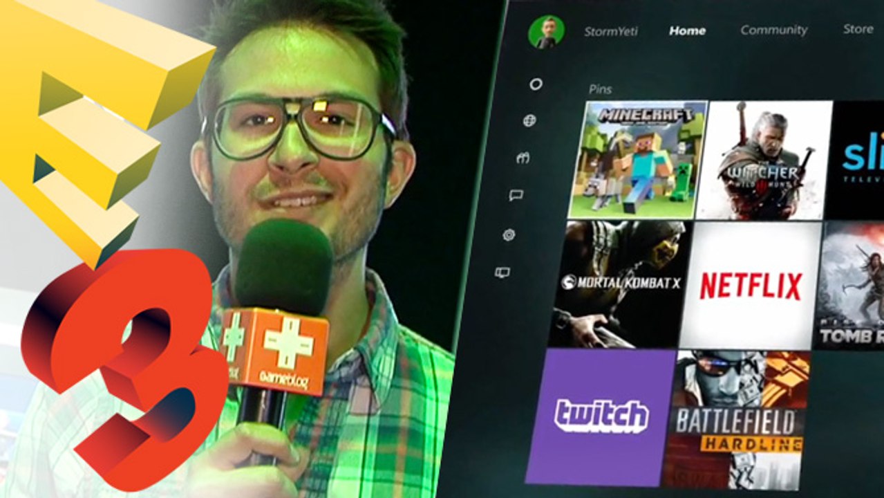 E3 2015 : nous avons vu la nouvelle interface Xbox One, et elle est très réussie