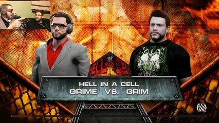 WWE 2K15 GRIME vs GRIM. EXCLUSIVE MATCH!