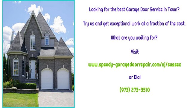 Garage Door Openers in Sussex, NJ