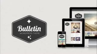 Bulletin Responsive Tumblog WordPress Theme   Free Download
