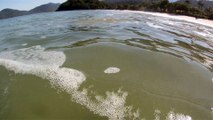 CAMINHADA NAS ONDAS E NOS MARES RICOS, VIDA, VIVA A VIDA, UBATUBA, SP, BRASIL, 17 DE JUNHO DE 2015, (25)