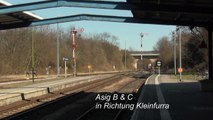 Strecke Erfurt Hbf. - Nordhausen