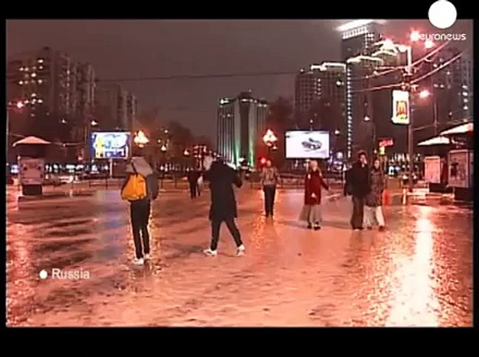 Hielo, nieve y lluvias en un fin de semana navideño...