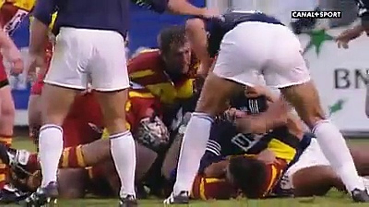 Compilation de générales et méchants plaquages en rugby