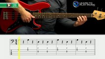 Ex026 How to Play Bass Guitar   Slap Bass Guitar Lessons for Beginners