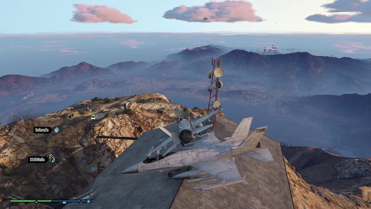 Grand Theft Auto Funny Moment In A Jet