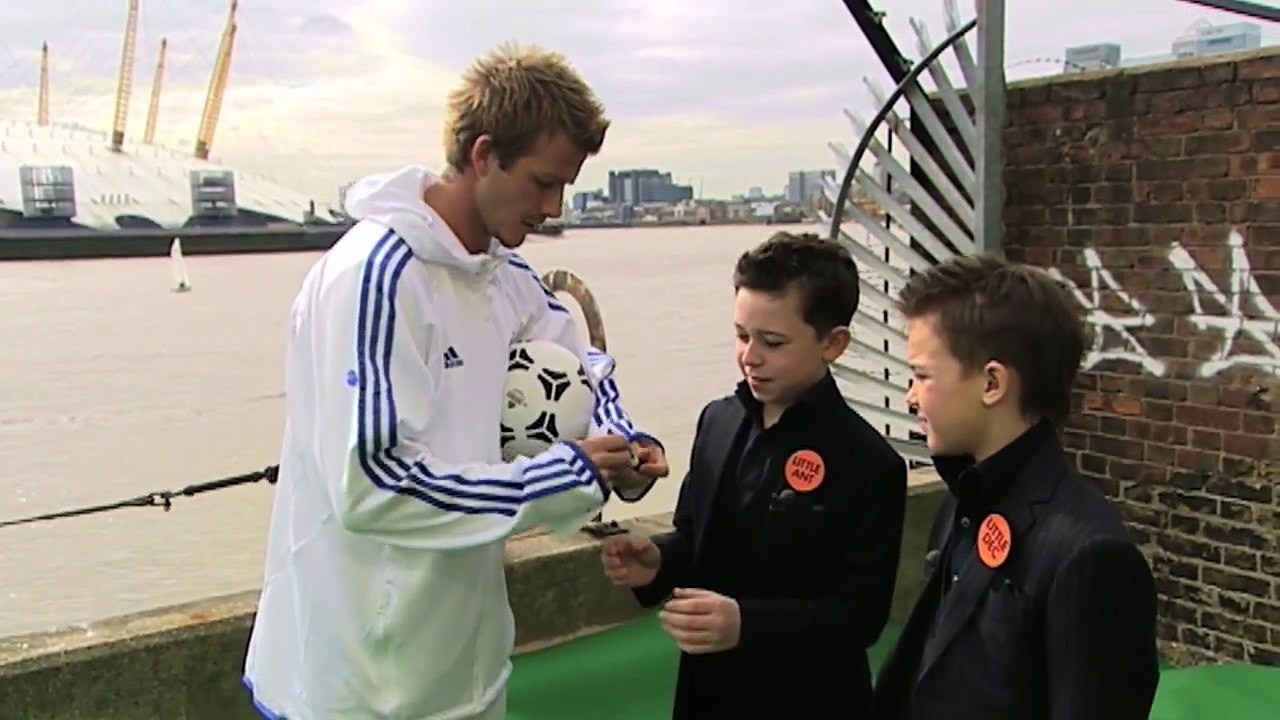 Little Ant & Dec Interview David Beckham - Saturday Night Takeaway