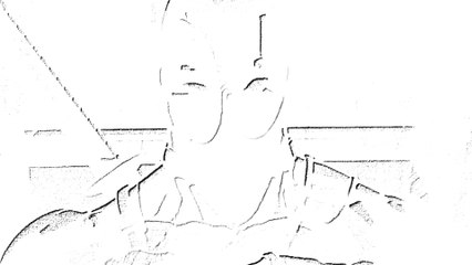 Drawing of deadpool     (sorry about not being coloured in and the fuzz my cameras a bit broken)