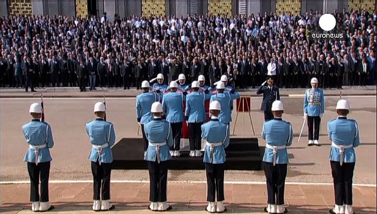Abschied in Ankara: Trauerfeier für 'Baba' Süleyman Demirel