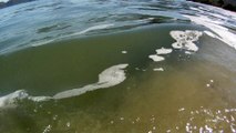 CAMINHADA NAS ONDAS E NOS MARES RICOS, VIDA, VIVA A VIDA, UBATUBA, SP, BRASIL, 17 DE JUNHO DE 2015, (40)