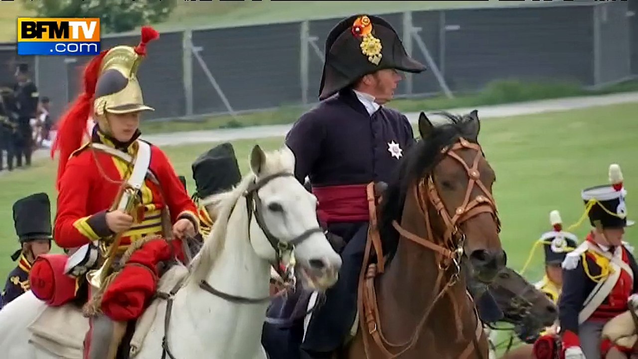 Bicentenaire de Waterloo: entrée en piste de 360 chevaux pour la grande reconstitution