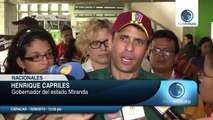 Capriles señaló que el CNE podría convocar a elecciones para septiembre