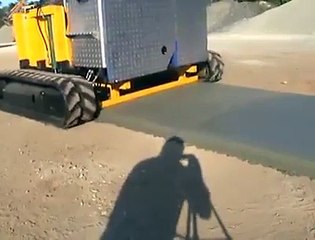 amazing paving machine
