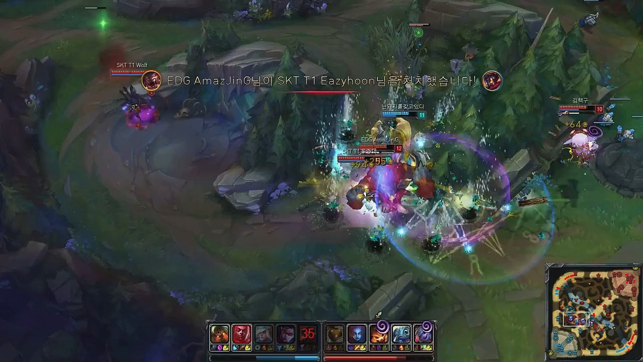 Pentakill de Faker avec Vayne - League of Legends