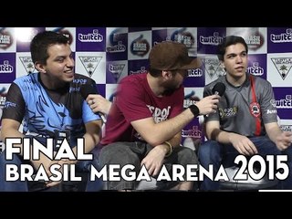 FINAL DE LOL NA BRASIL MEGA ARENA 2015