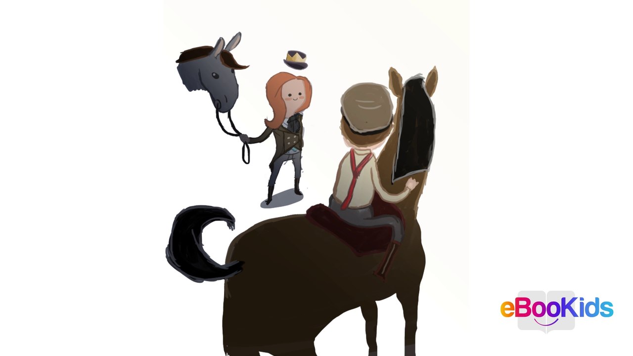 Histoire pour enfants : Violette monte à cheval - www.ebookids.com -