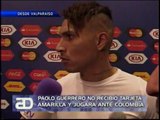 Selección Peruana: así reaccionó Paolo Guerrero tras supuesta amonestación