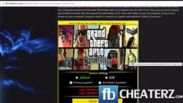 Grand Theft Auto San Andreas Cheat Tool [Cheats, Codes][Android/iOS]
