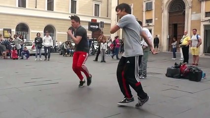 Hip Hop Street Dance   Acrobatic Music Dancers