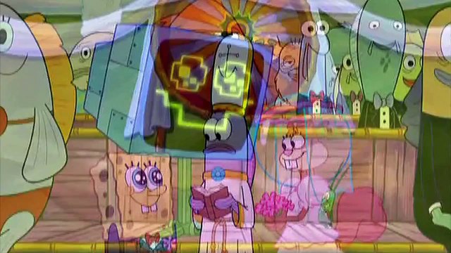 Bob esponja se casa con Arenita