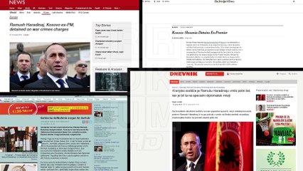 MEDIAT BOTNORE RAPORTOJNË PËR HARADINAJN