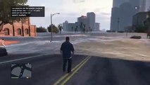 TSUNAMI EN GTA V Online - Hack de Inundación en GTA 5 - Impresionante Hacker Mod Grand Theft Auto V