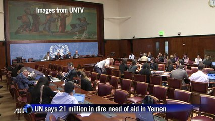 UN says 21 million in dire need of aid in Yemen