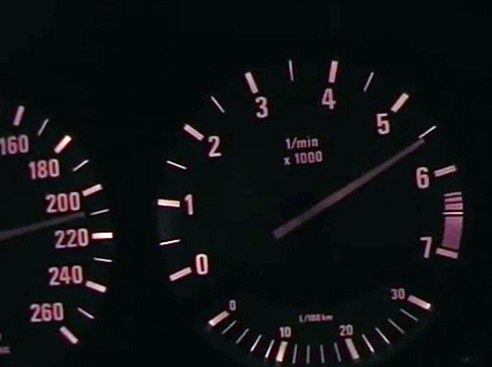 BMW E34 530i V8 Top speed