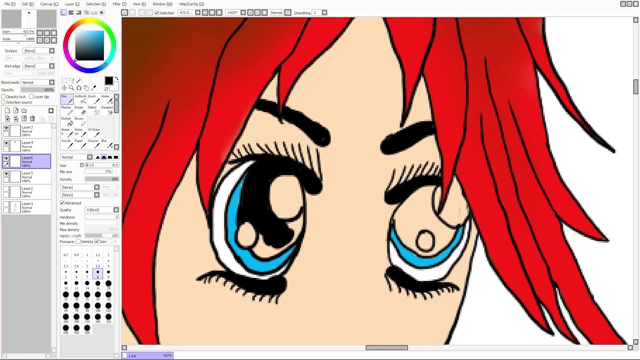 SpeedArt-Anime Girl