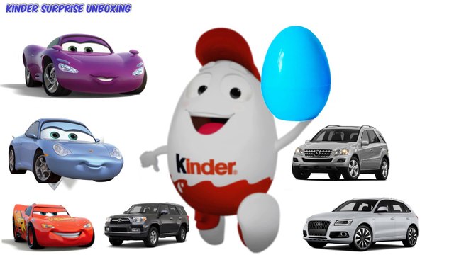 25 Киндер Сюрпризы Тачки Kinder Surprise Eggs Cars Disney Pixar Cars 2