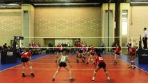 Nicole Alford, 2017 Setter- Metro American Volleyball 16 Travel vs Lonestar Game 2
