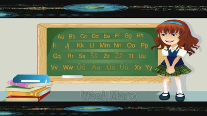 تعلم اللغة الاستونية -الدرس الاول- الابجدية Learn Estonian -first lesson- Alphabet