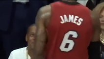 Beyonce Caught Looking at Lebron James By Jay-Z