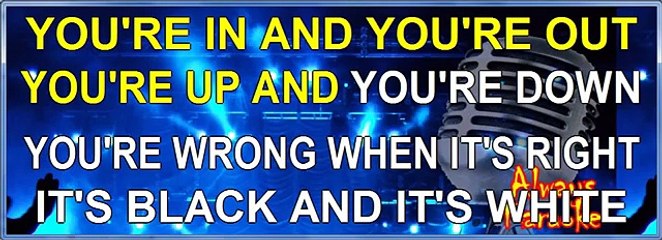 Katy Perry Hot 'n Cold lyrics karaoke