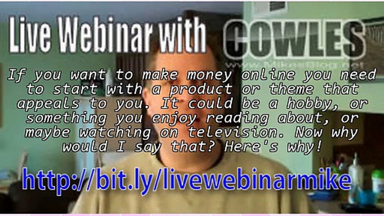 Make Money Online With Something That Interests You