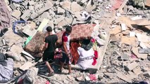 سكان غزة العائدون على موعد مع مشاهد الخراب الكامل