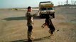 Military Working Dog Robby NUT CHECKS his handler
