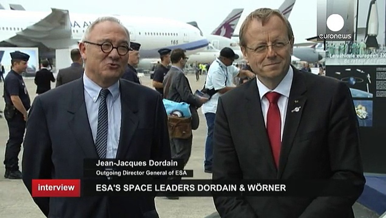 ESA chiefs discuss building a base on the Moon and visiting Mars