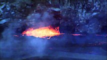 28 Apr 2015 | Hawaii Kilauea Volcano Summit Lava Lake (Halema'uma'u Crater) Levels at Record High