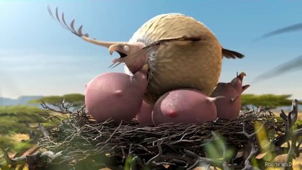 Rollin`Wild   Short Funny Animated Clips   Film Academy BW Full HD