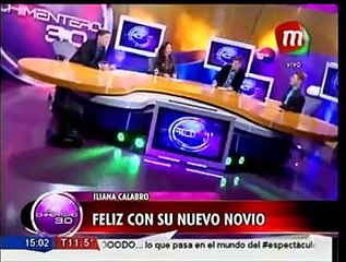 Iliana Calabró feliz con su nuevo novio