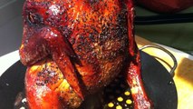 Smoked Beer Can Chicken With Guinness Beer