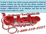 Yahoo Technical Support 1-888-510-2237 Number