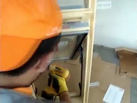 Como montar instalar um V-Lux num telhado de um sotão