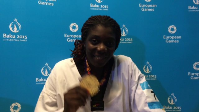 Gwladys Epangue - médaille d'or taekwondo +67kg