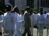 Rajiv Gandhi attacked & Hit by a Sri Lankan Soldier in 1987 during Guard of Honor